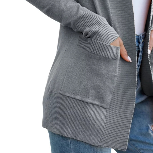 FOLUNSI Cardigan Casual Lightweight Knit Cardigan Sweaters of Female 2X NWT - Picture 5 of 10